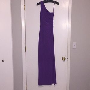Purple Ralph Lauren Gown